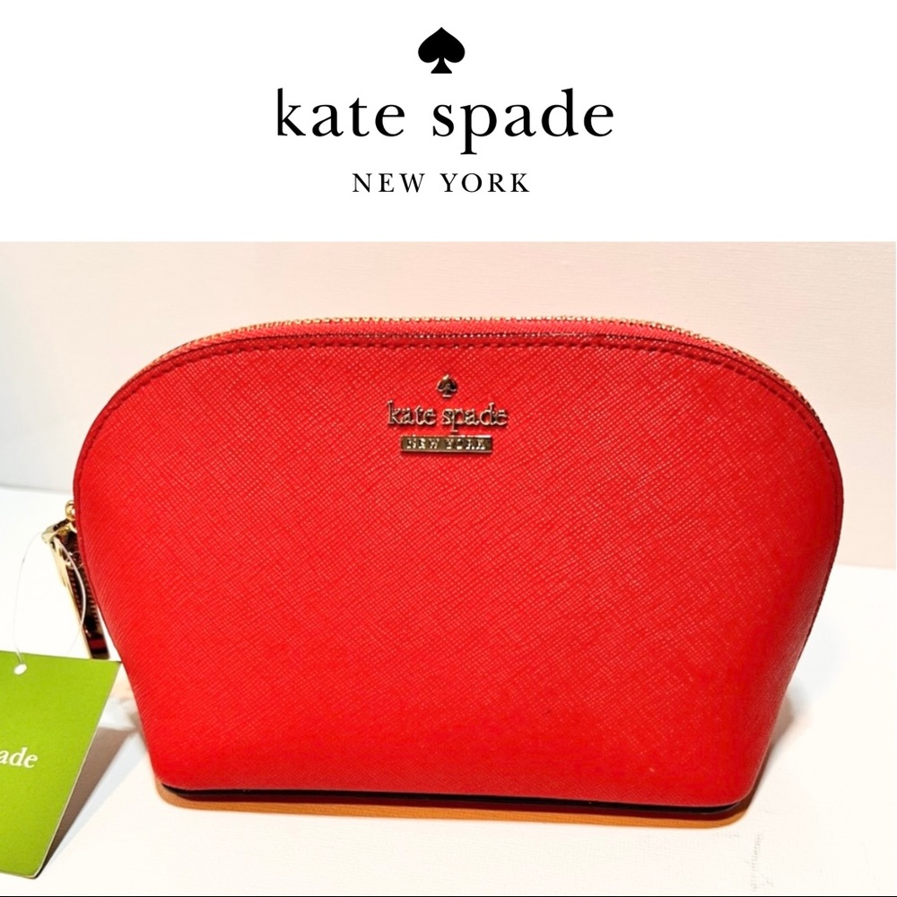 NWT  Kate Spade Cameron Street Small Abalene Cosmetic Pouch